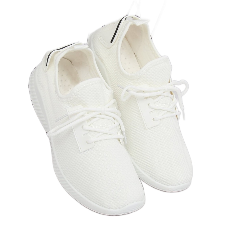 Scarpe sportive bianche 7762-Y Bianco 1