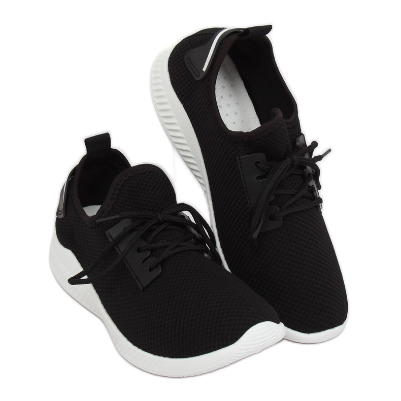 Scarpe sportive nere 7762-Y Nero 1