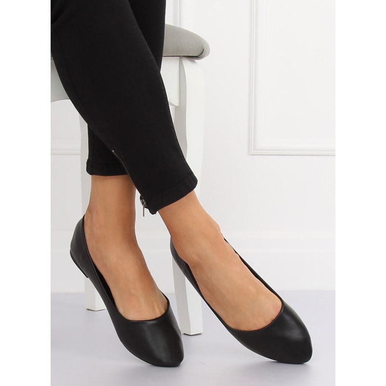 Nero CC108 Ballerine nere da donna 1