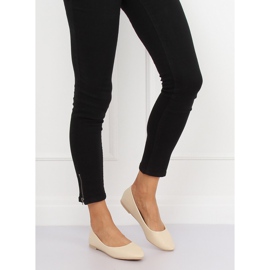 Ballerine beige da donna CC108 Beige 1