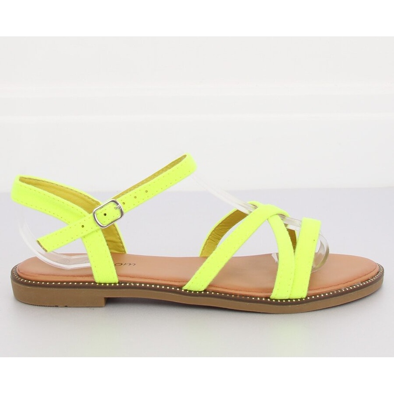 Sandali da donna gialli WL255 Yellow giallo 1