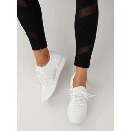 Bianco 7771-Y Scarpe sportive bianche 1