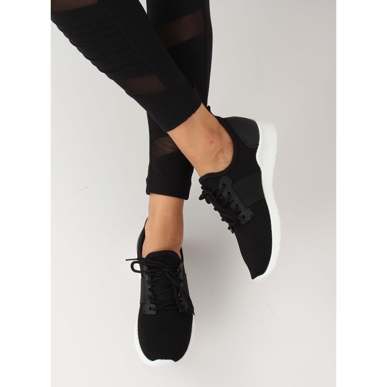 Nero 7771-Y Scarpe sportive nere 1