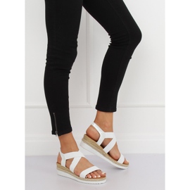 Sandali bianchi da donna S81 White bianca 2