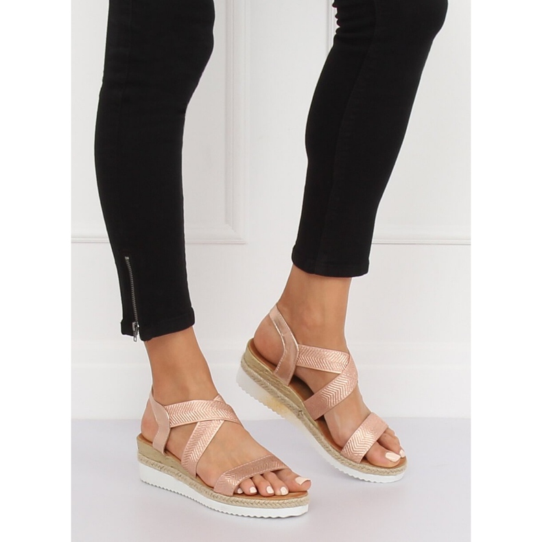 Sandali rosa da donna S81 Champagne 2