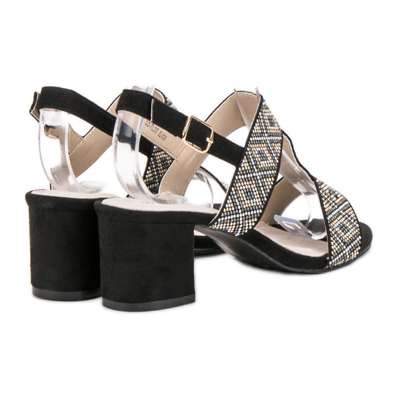 Goodin Sandali con tacco alto nero 1