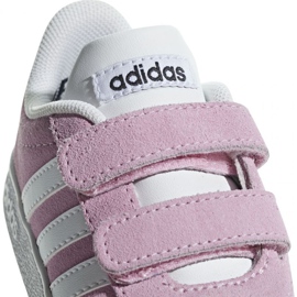Scarpe da bambino adidas Vl Court 2.0 Cmf I Trupnk F F36396 rosa 1