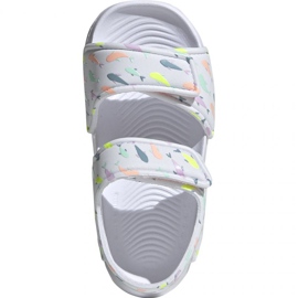 Sandali Adidas Altaswim I Jr F34793 bianca 1