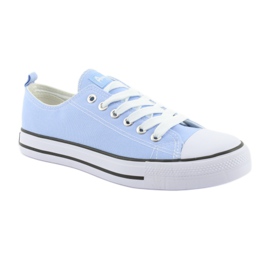 Sneakers blu American Club bianca 1