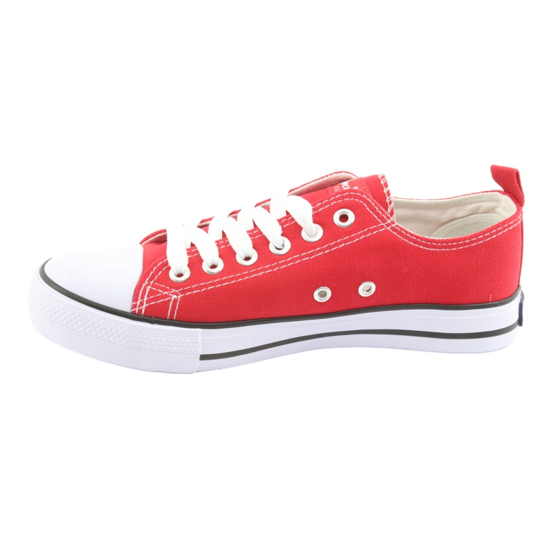 American Club Sneaker rosse LH18 legate da donna rosso 2