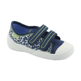 Scarpe per bambini Befado 907P103 bianco blu blu navy 2