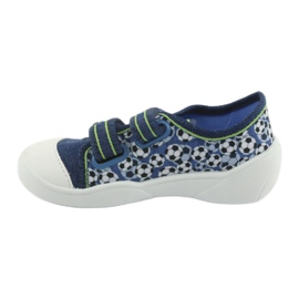 Scarpe per bambini Befado 907P103 blu navy blu verde 2