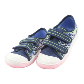 Scarpe per bambini Befado 907P103 blu navy blu verde 3