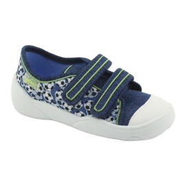 Scarpe per bambini Befado 907P103 blu navy blu verde 1