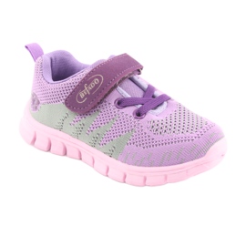 Scarpe per bambini Befado fino a 23 cm 516X024 viola rosa verde 1