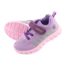 Scarpe per bambini Befado fino a 23 cm 516X024 viola rosa verde 6