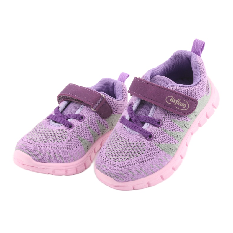 Scarpe per bambini Befado fino a 23 cm 516X024 viola rosa verde 4