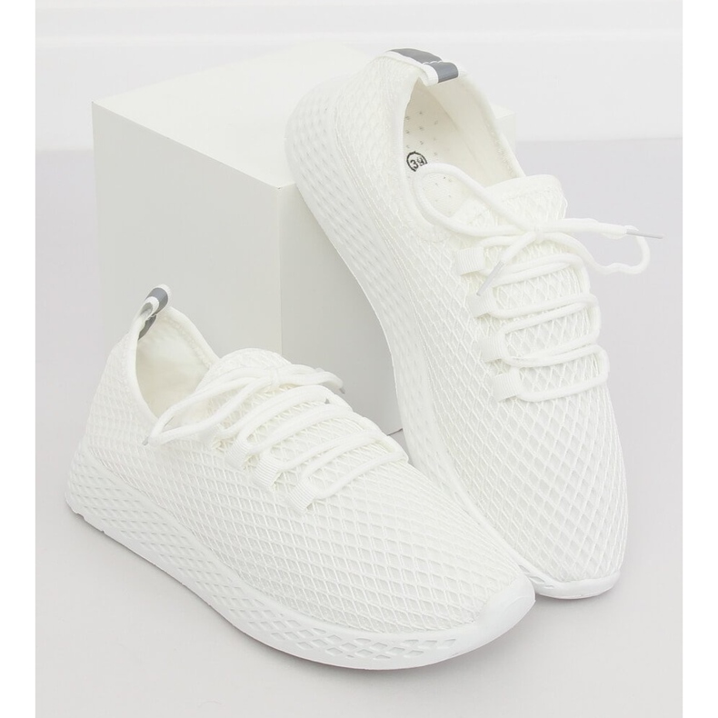 Scarpe sportive bianche NB283 Allwhite bianca 1
