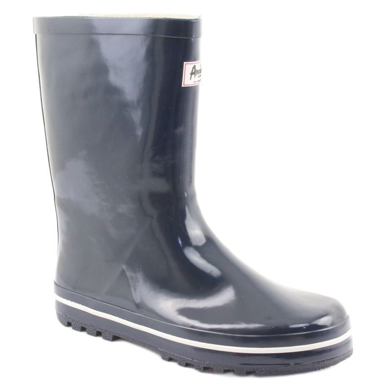 Galosce non coibentate American Club blu navy bianco 1