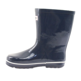 Galosce non coibentate American Club blu navy bianca 2