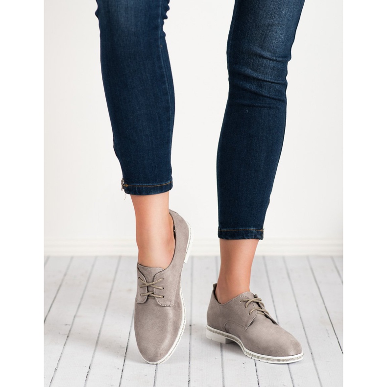 Marquiz Scarpe scamosciate grigio 2