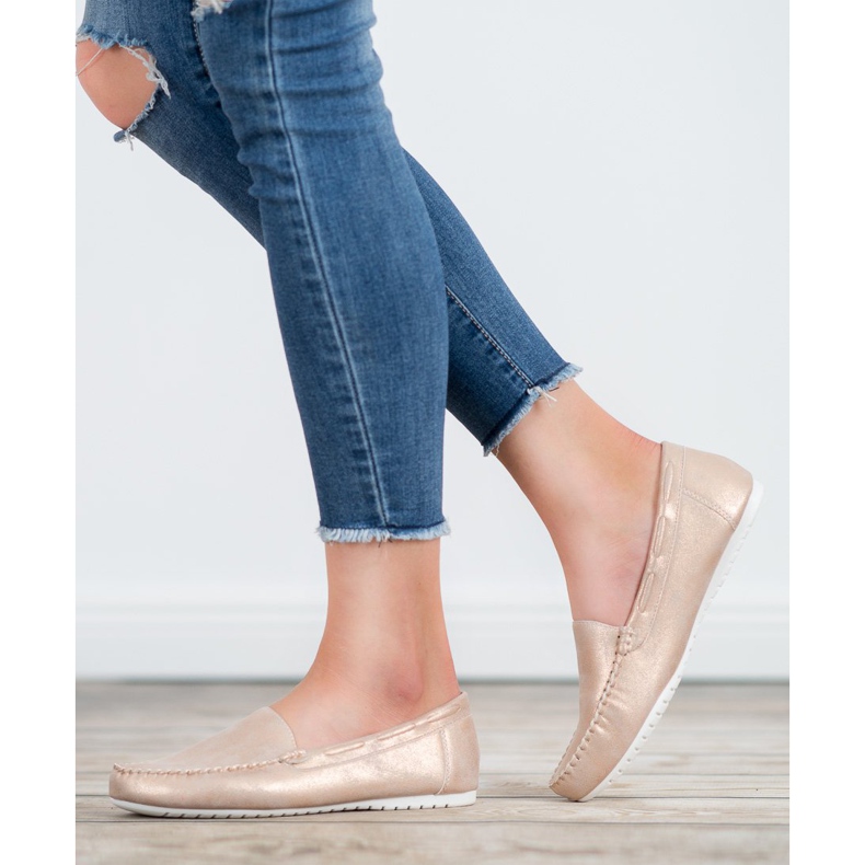 Goodin Mocassini comodi giallo 2