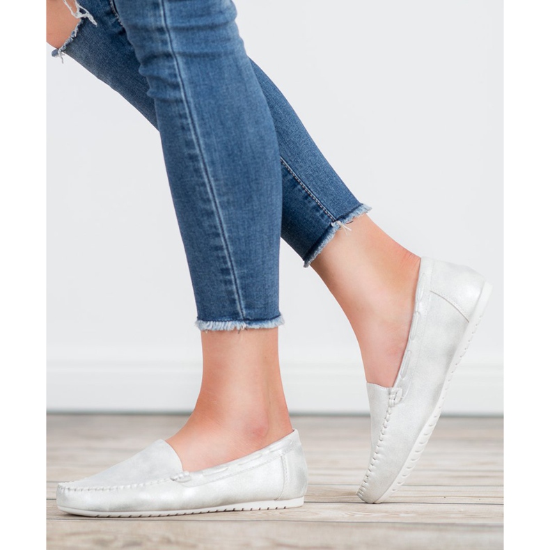 Goodin Mocassini comodi grigio 2