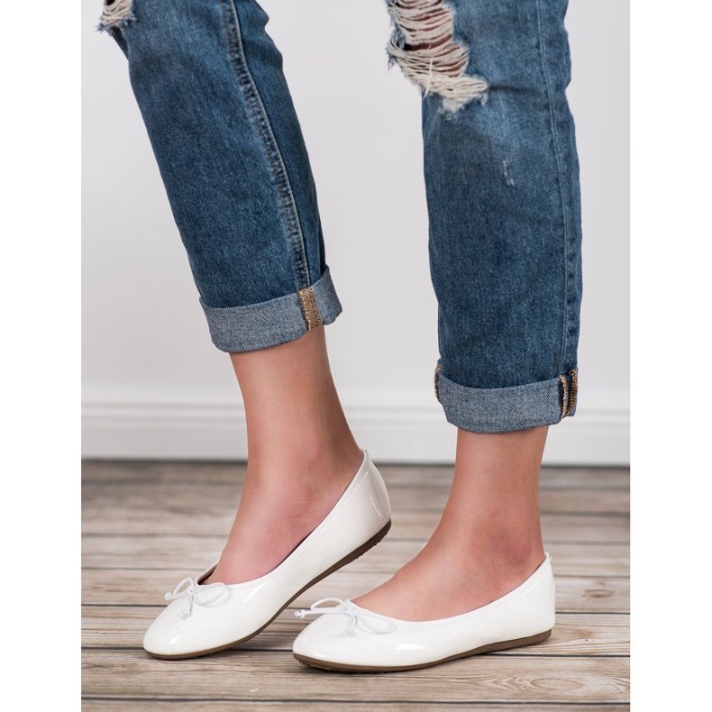 Renda Ballerina Con Fiocco bianco 2