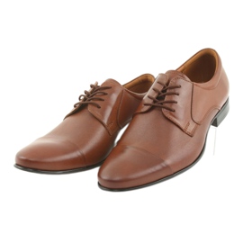Tur Scarpe da uomo in pelle marrone 3