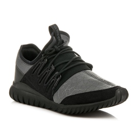 Adidas Tubolare Radiale J nero grigio 1