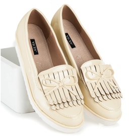 Scarpe VICES laccate gialle giallo 1