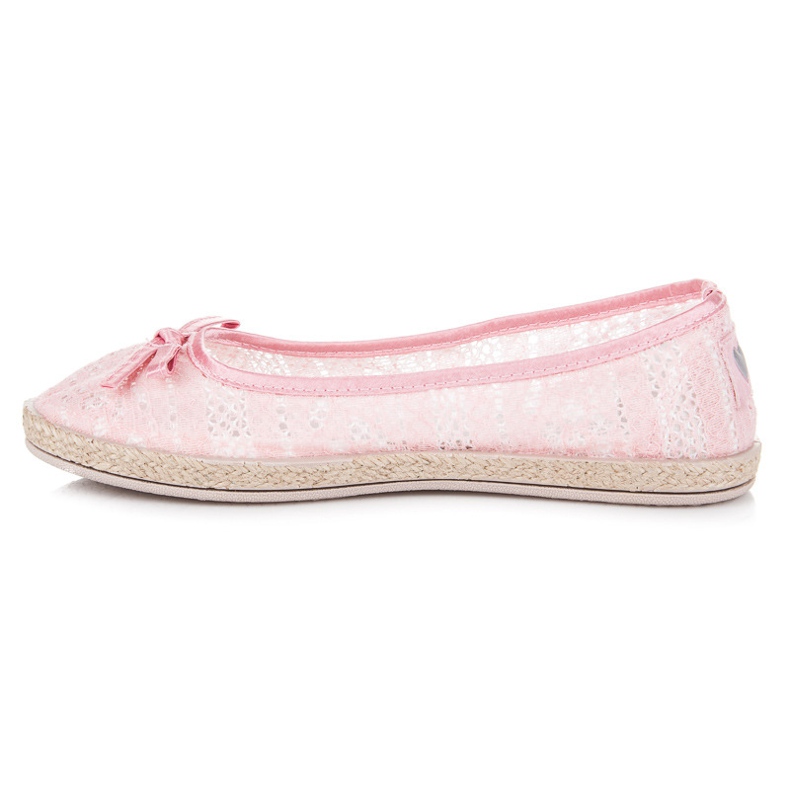 Balada Ballerine di pizzo rosa 1