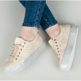 Sneakers beige 1