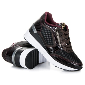 Kylie Scarpe sportive su una zeppa multicolore 2