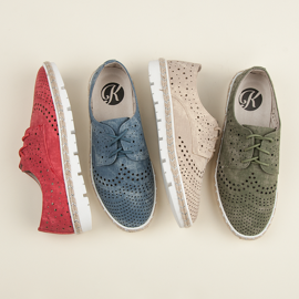 Kylie Scarpe openwork Espadrillas blu 1