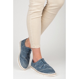 Kylie Scarpe openwork Espadrillas blu 2