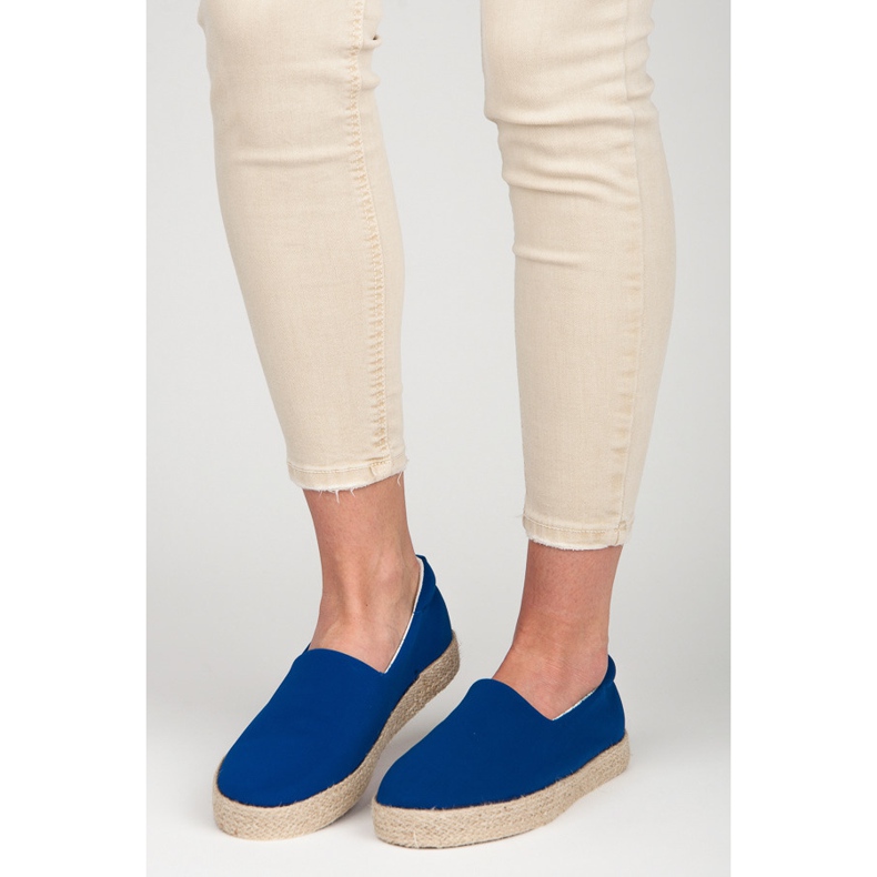 Kylie Espadrillas di fiordaliso blu 2