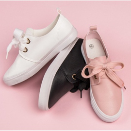 Seastar Scarpe da ginnastica alla moda legate con un nastro nero 2
