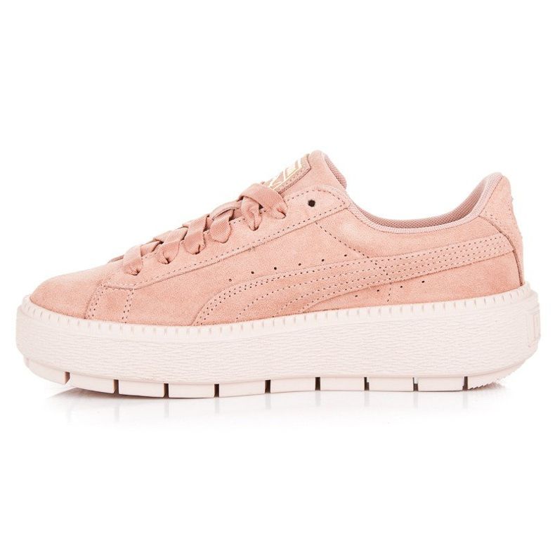 Puma Platform Trace WN`S rosa giallo 1