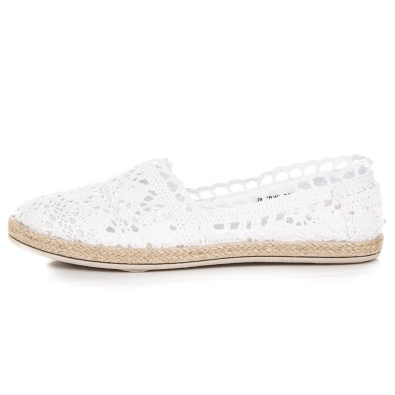 Seastar Espadrillas di pizzo bianco 2