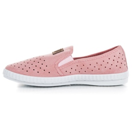 Mckeylor Sneakers traforate rosa 2
