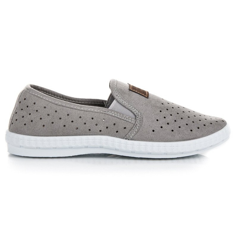 Mckeylor Sneakers traforate grigio 1