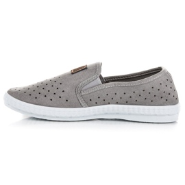 Mckeylor Sneakers traforate grigio 2