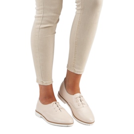 Mazaro Scarpe in pelle beige chiaro di MAZORO 1