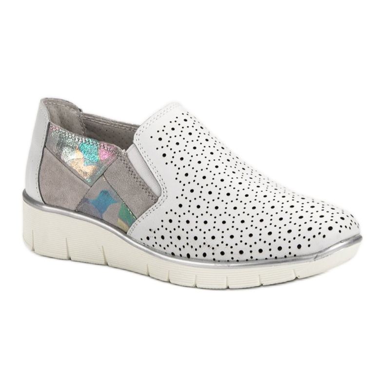 Filippo Scarpe bianche senza lacci bianca 1