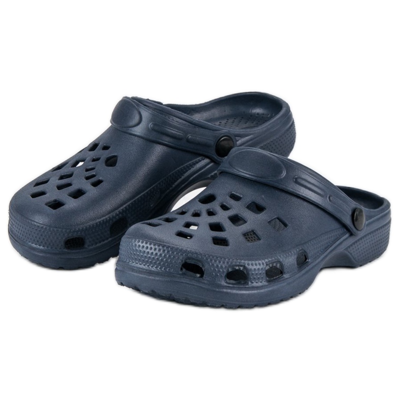 Pantofole da giardino blu navy 2