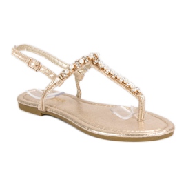 Comer sandali giapponesi giallo 2