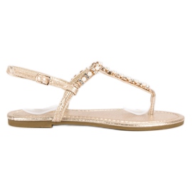 Comer sandali giapponesi giallo 1