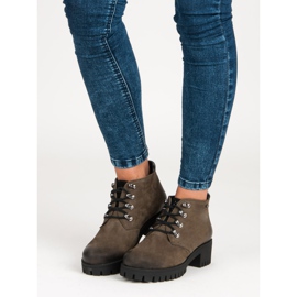 Stivali casual VINCEZA verde 1