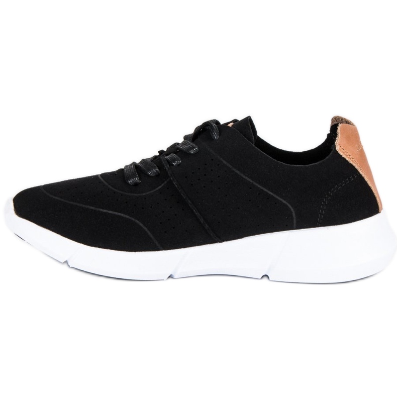 Filippo Scarpe sportive legate nero 1